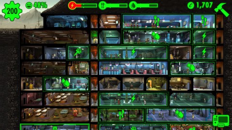 Manage your own vault in Fallout Shelter
